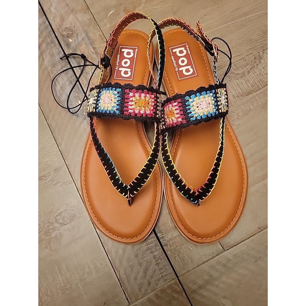 COMFORT FIT POP WOMENS SHOES, BRAND NEW NEVER WORN, New SIZE 9‎ MEDIUM Sandal